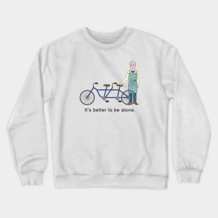 JD Salinger's Tandem Bicycle Crewneck Sweatshirt